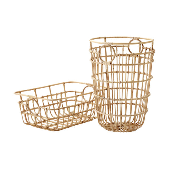 Carry Me Low Basket Decor Cane-line