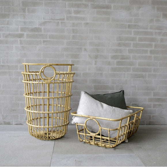 Carry Me Low Basket Decor Cane-line