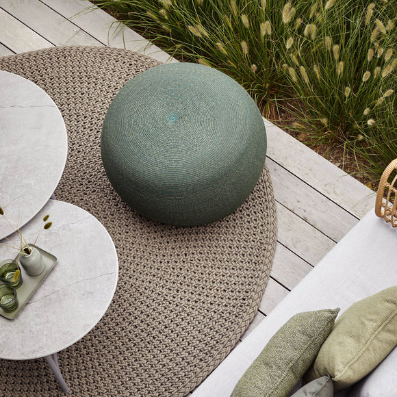 Circle Round Footstool Outdoor Ottomans Cane-line