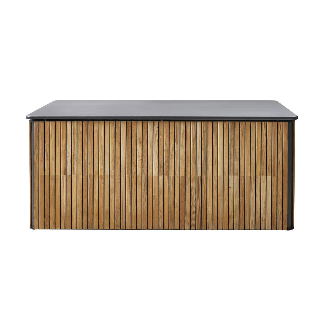 Combine Outdoor Storage Box Outdoor Storage Boxes Cane-line Large: 70.9 in width Storage Box Only