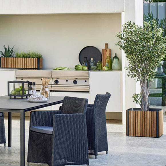 Combine Outdoor Square Planter Planters Cane-line