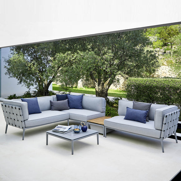 Conic Outdoor 2 Seater Sofa Left Module Outdoor Sofas Cane-line