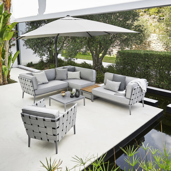 Conic Outdoor 2 Seater Sofa Left Module Outdoor Sofas Cane-line