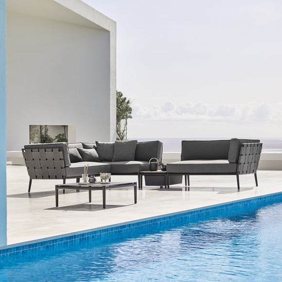 Conic Outdoor 2 Seater Sofa Right Module Outdoor Sofas Cane-line