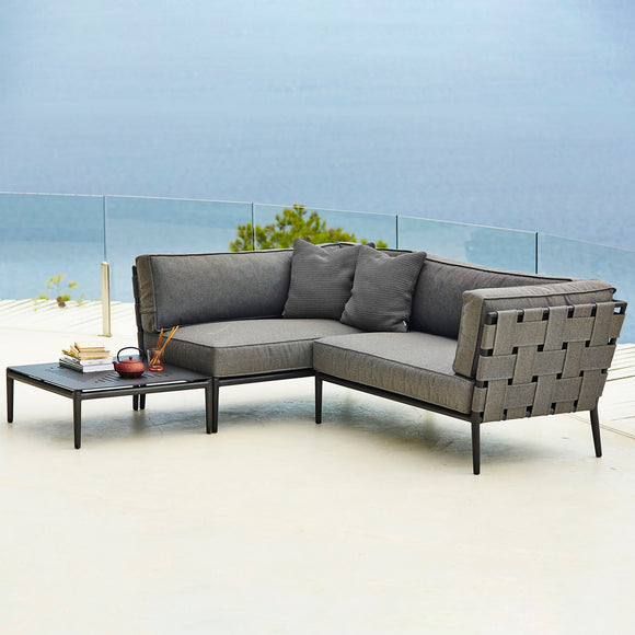 Conic Outdoor 3 Seater Sectional Sectional Sofas Cane-line