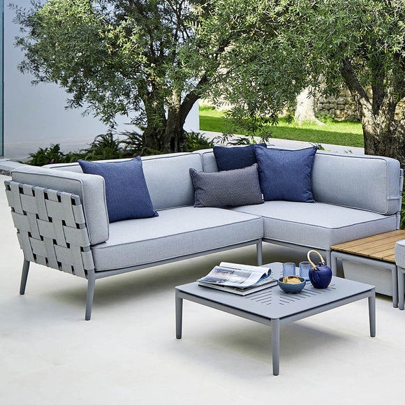 Conic Outdoor 3 Seater Sectional Sectional Sofas Cane-line