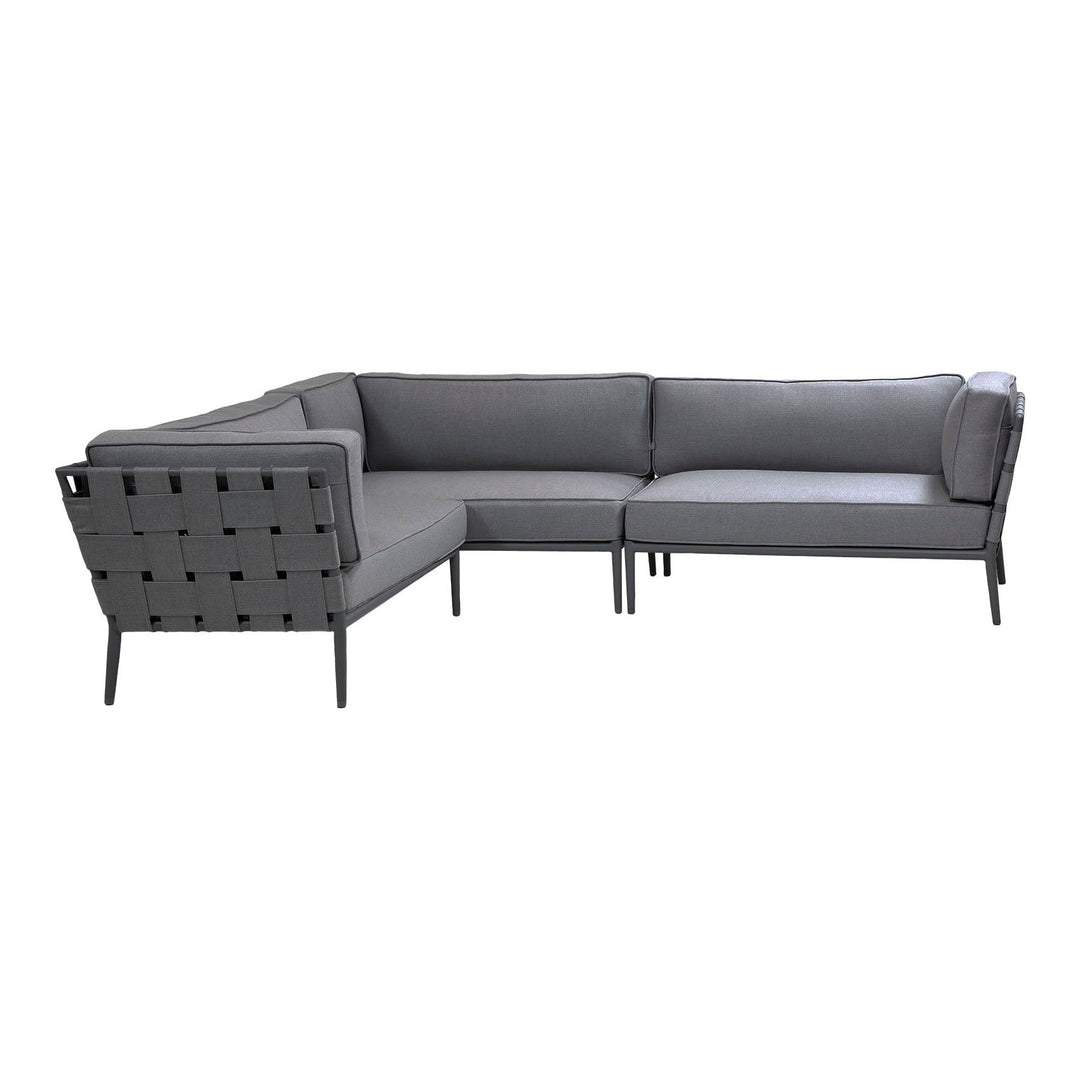 Conic Outdoor 4 Seater Sectional Sectional Sofas Cane-line