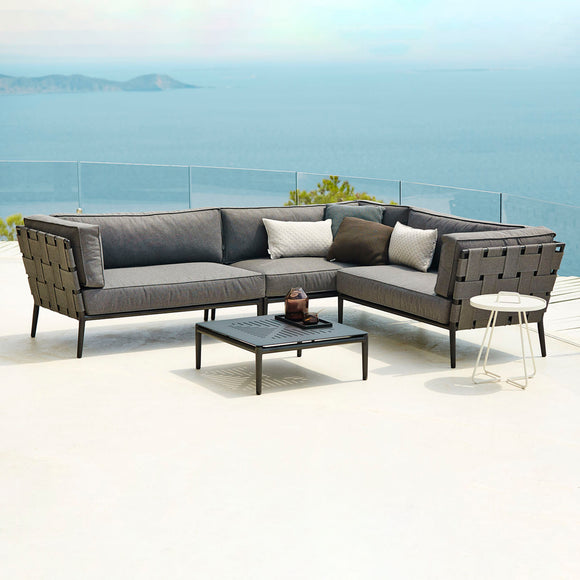 Conic Outdoor 4 Seater Sectional Sectional Sofas Cane-line