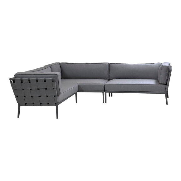 Conic Outdoor 4 Seater Sectional Sectional Sofas Cane-line