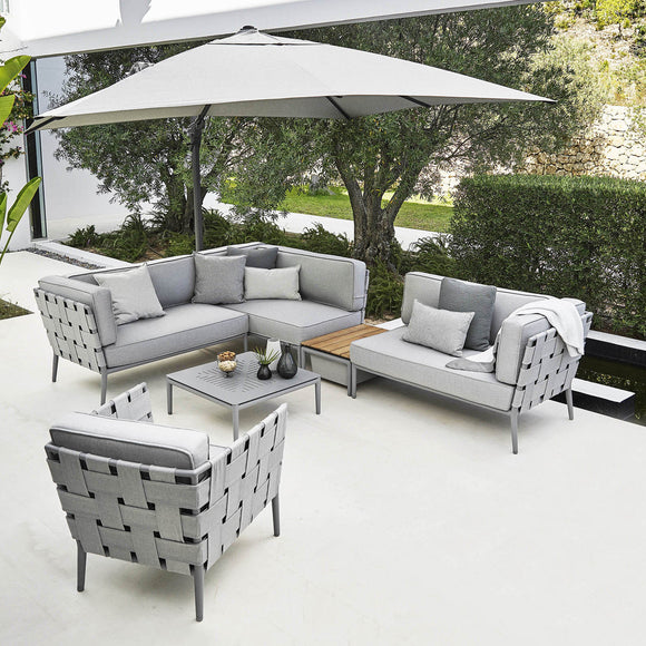 Conic Outdoor Sectional With Table/Storage Sectional Sofas Cane-line