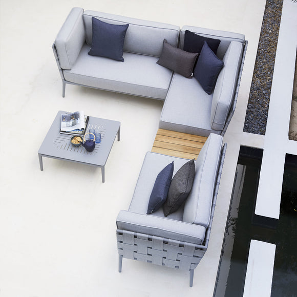Conic Outdoor Sectional With Table/Storage Sectional Sofas Cane-line