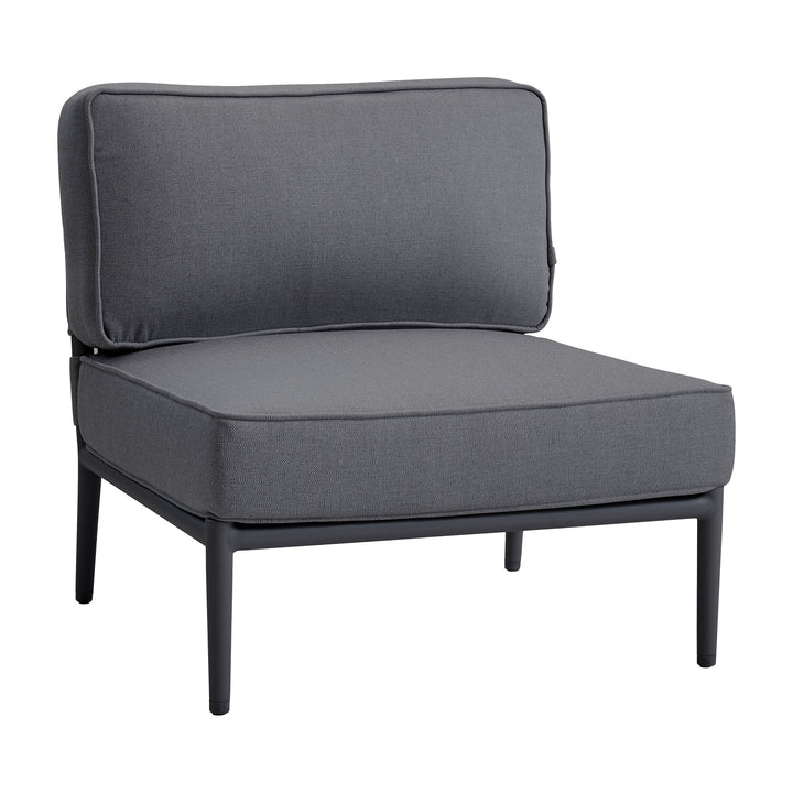 Conic Outdoor Single Seater Module Outdoor Sofas Cane-line Grey Cane-Line Airtouch