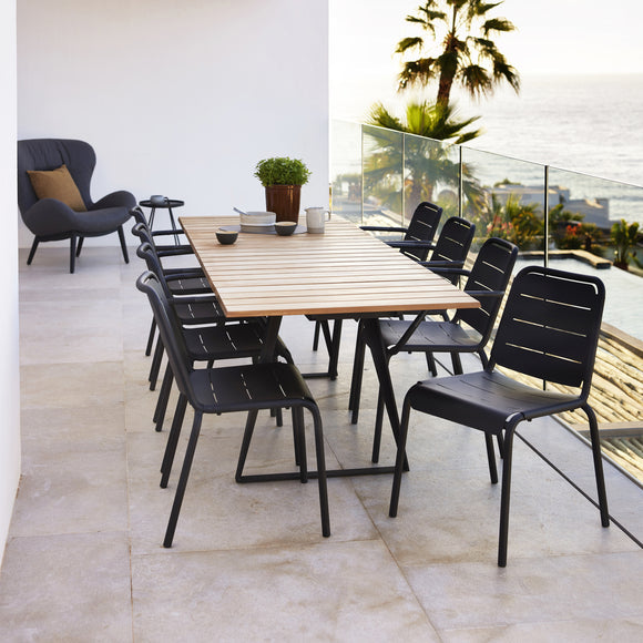 Copenhagen Outdoor Extension Dining Table Outdoor Tables Cane-line