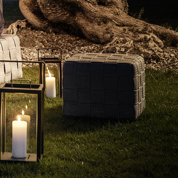 Cube Outdoor Footstool Outdoor Ottomans Cane-line