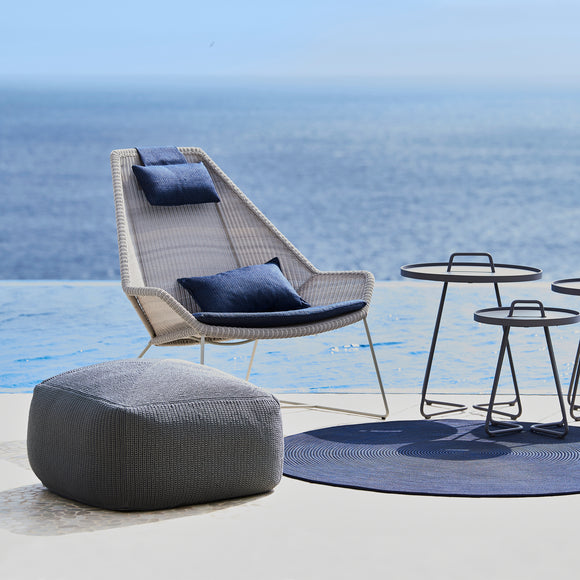 Divine Footstool Outdoor Ottomans Cane-line