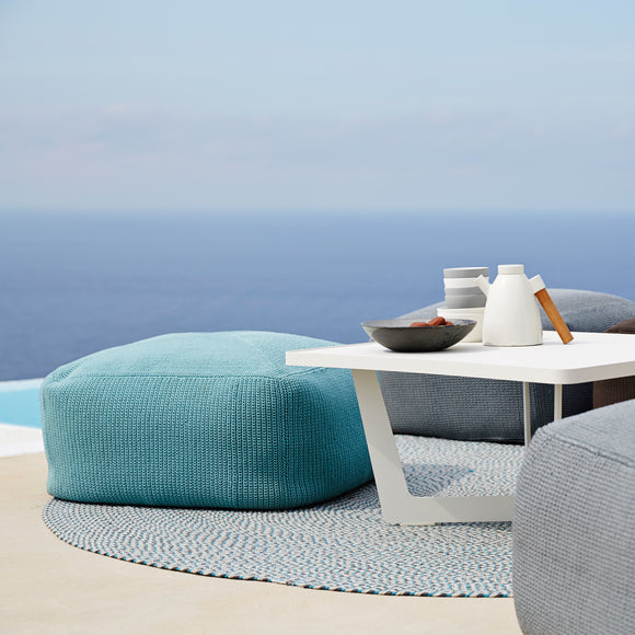 Divine Footstool Outdoor Ottomans Cane-line