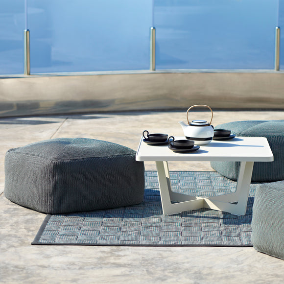 Divine Footstool Outdoor Ottomans Cane-line