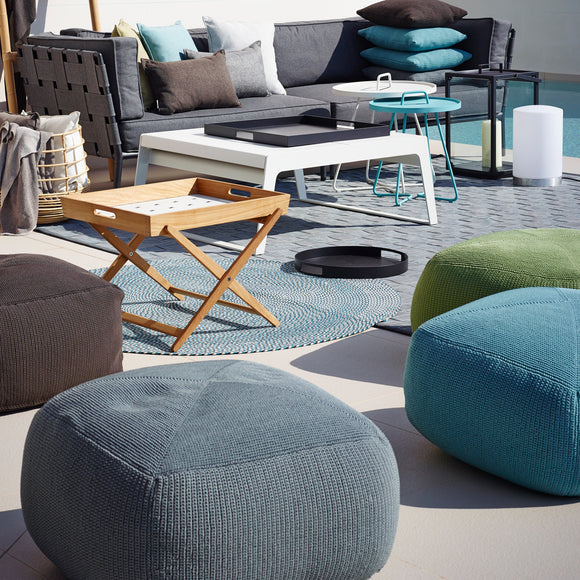 Divine Footstool Outdoor Ottomans Cane-line