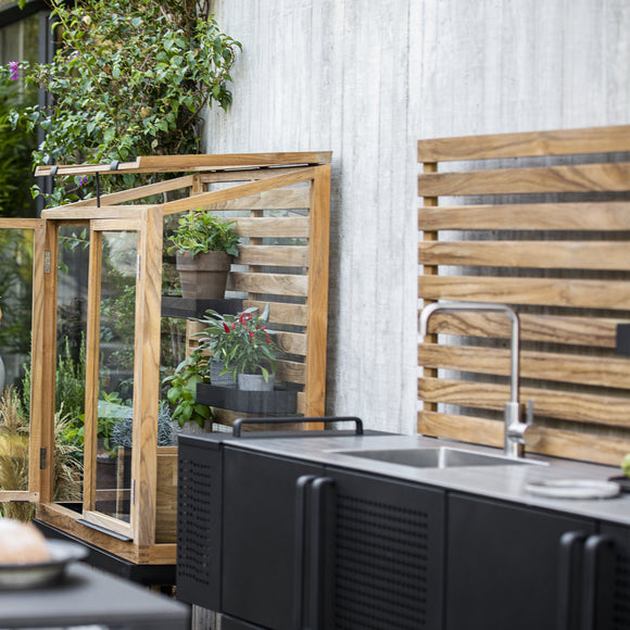 Drop Outdoor Greenhouse Planters Cane-line