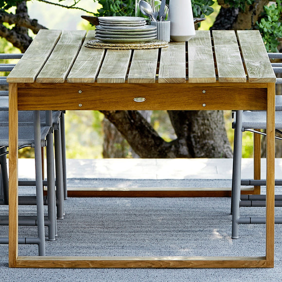 Endless Outdoor Rectangular Dining Table Tables Cane-line