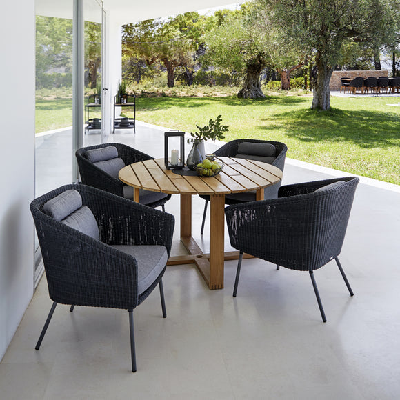 Endless Outdoor Round Dining Table Tables Cane-line
