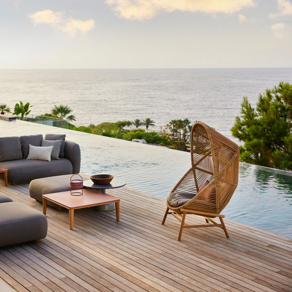 Hive Outdoor Chair with Base Outdoor Chairs Cane-line
