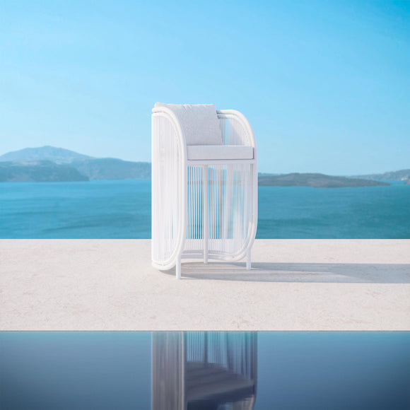 Kamari Bar Stool Outdoor Furniture Azzurro Living