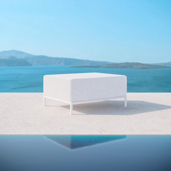 Kamari Ottoman Outdoor Ottomans Azzurro Living