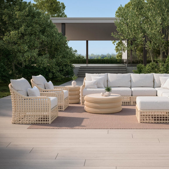 Kiawah High Back Club Chair Outdoor Chairs Azzurro Living