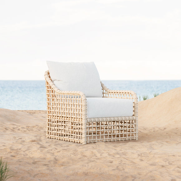 Kiawah High Back Club Chair Outdoor Chairs Azzurro Living