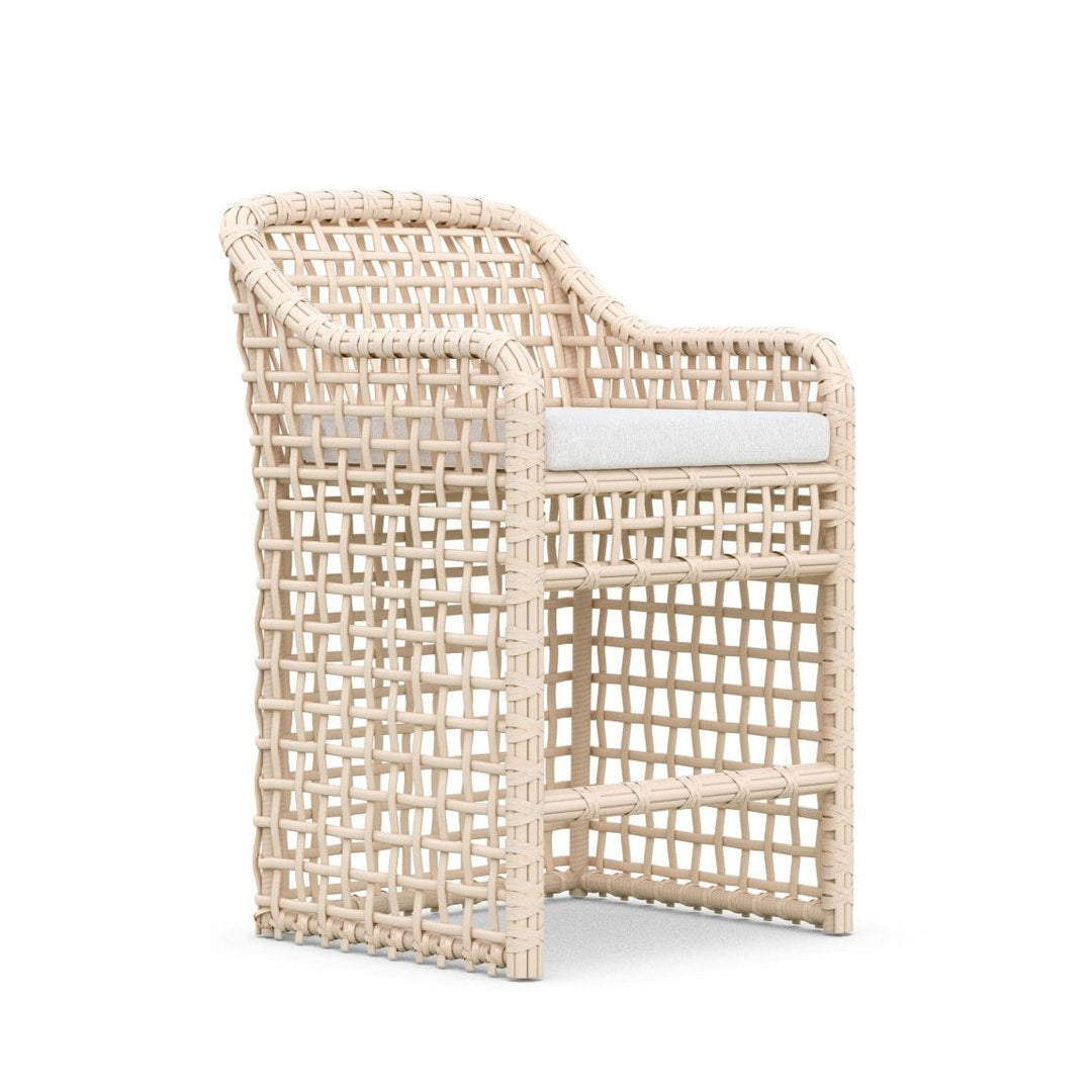 Kiawah Stool Outdoor Furniture Azzurro Living Counter: 28.3 in height