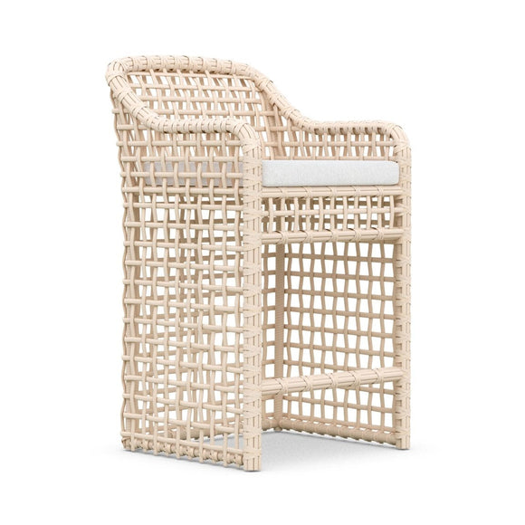 Kiawah Stool Outdoor Furniture Azzurro Living