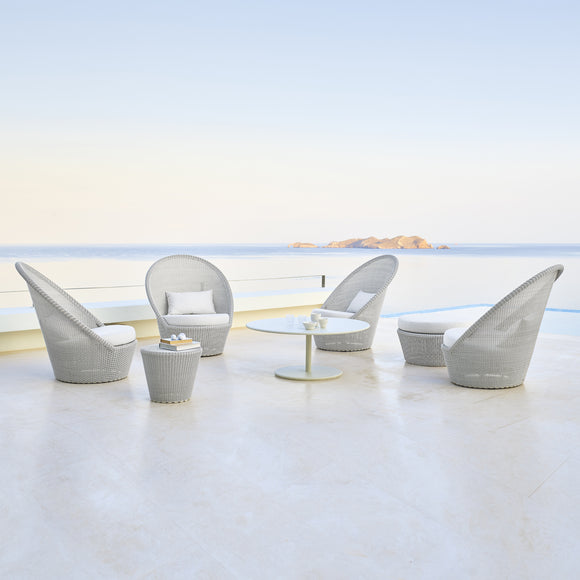 Kingston Outdoor Footstool Outdoor Ottomans Cane-line