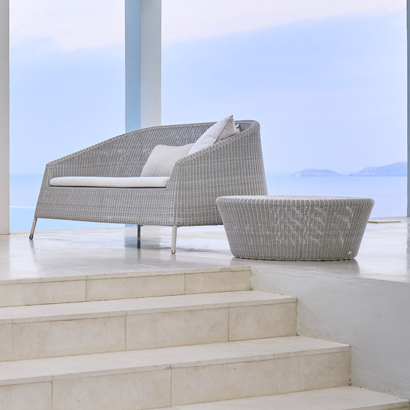 Kingston Outdoor Footstool Outdoor Ottomans Cane-line