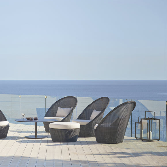 Kingston Outdoor Footstool Outdoor Ottomans Cane-line