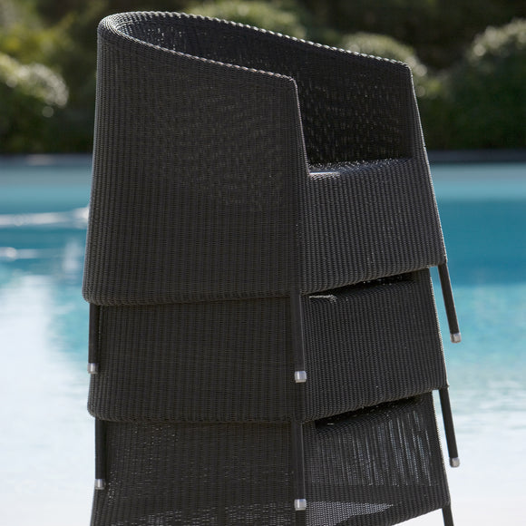 Kingston Outdoor Stackable Lounge Chair Outdoor Chairs Cane-line