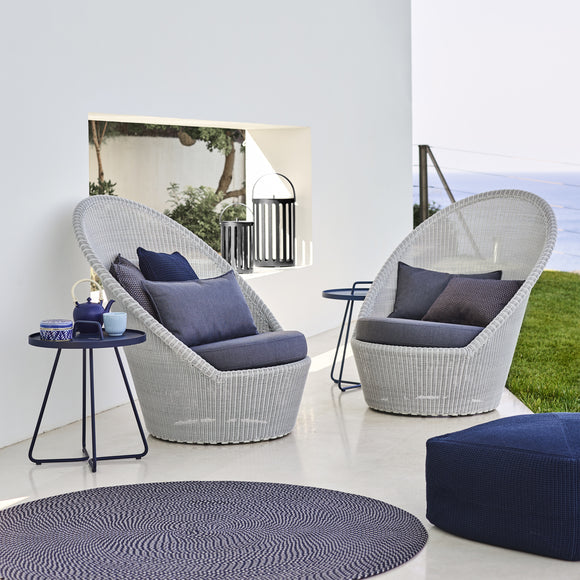 Kingston Outdoor Sunchair with Wheels Outdoor Chairs Cane-line