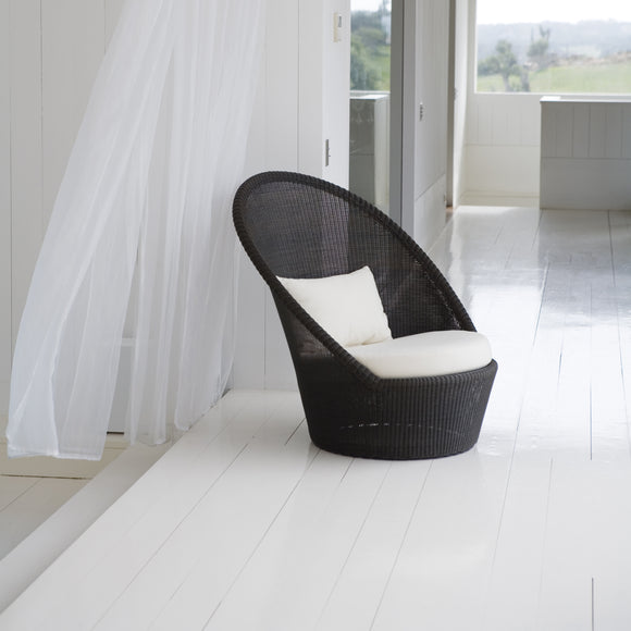 Kingston Outdoor Sunchair with Wheels Outdoor Chairs Cane-line