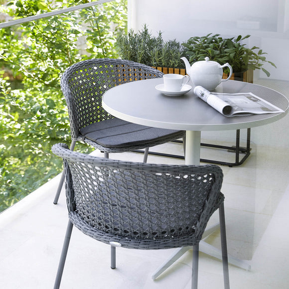 Lean Outdoor Stackable Chair Chairs Cane-line