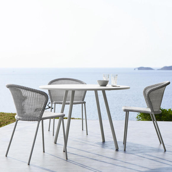Lean Outdoor Stackable Chair Chairs Cane-line