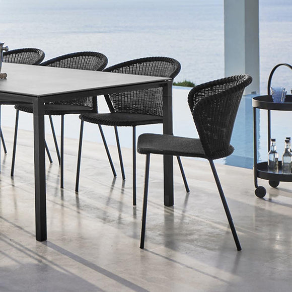 Lean Outdoor Stackable Chair Chairs Cane-line