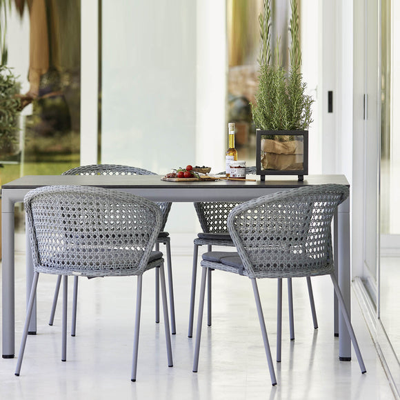 Lean Outdoor Stackable Chair Chairs Cane-line