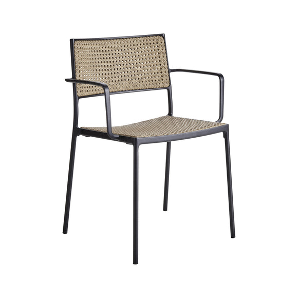Less Outdoor Stackable Armchair Chairs Cane-line