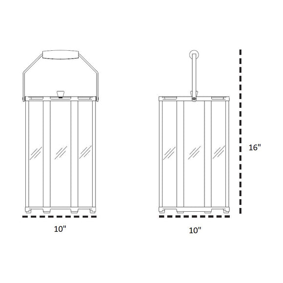 Lightlux Indoor/Outdoor Lantern Candle Holders Cane-line