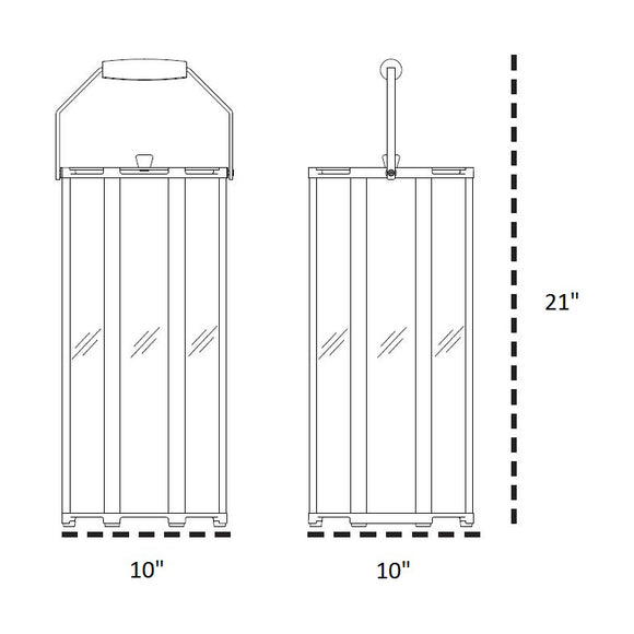 Lightlux Indoor/Outdoor Lantern Candle Holders Cane-line