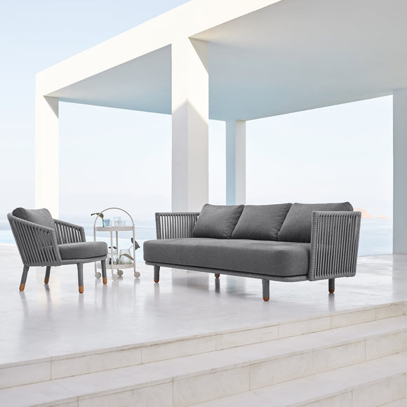 Moments Outdoor 3 Seater Sofa Outdoor Sofas Cane-line