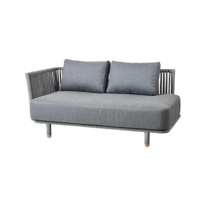 Moments Outdoor 2-Seater Modular Sofa Outdoor Sofas Cane-line Left Arm Facing