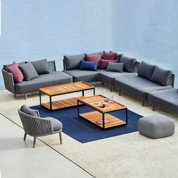 Moments Outdoor 2-Seater Modular Sofa Outdoor Sofas Cane-line