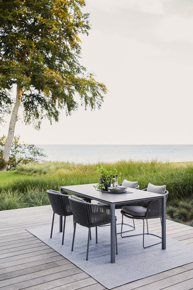 Moments Outdoor Stackable Armchair with Cushion Chairs Cane-line