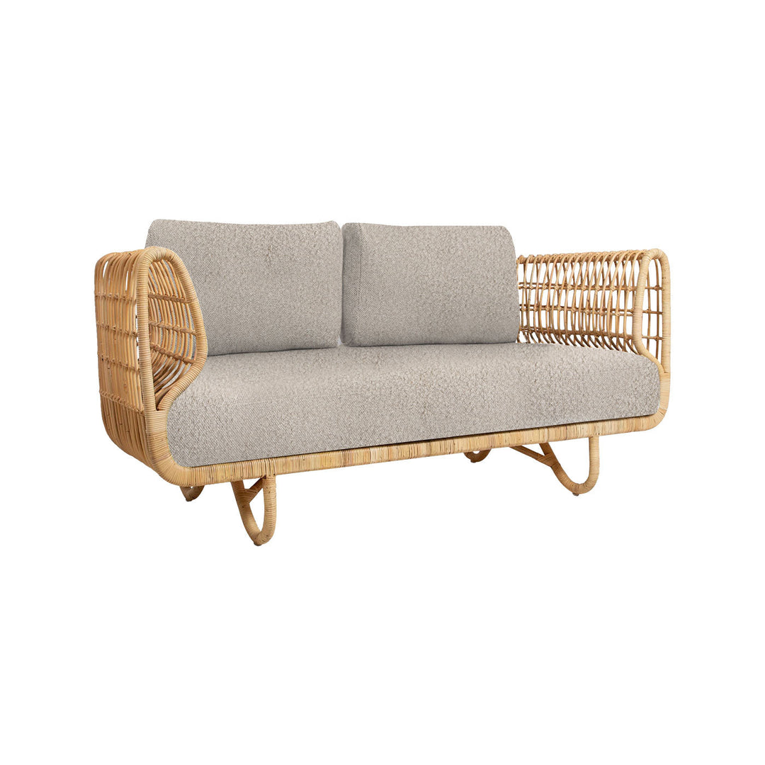 Nest 2-Seater Sofa Sofas Cane-line Light Brown Cane-line Scent